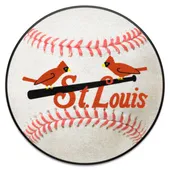 Fan Mats St. Louis Cardinals Baseball Rug - 27In. Diameter