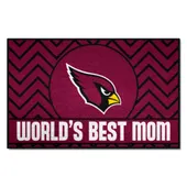 Fan Mats Arizona Cardinals Starter Accent Rug - 19In. X 30In. World's Best Mom Starter Mat