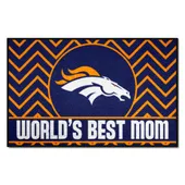 Fan Mats Denver Broncos Starter Accent Rug - 19In. X 30In. World's Best Mom Starter Mat