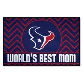 Fan Mats Houston Texans Starter Accent Rug - 19In. X 30In. World's Best Mom Starter Mat