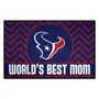 Fan Mats Houston Texans Starter Accent Rug - 19In. X 30In. World's Best Mom Starter Mat