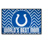 Fan Mats Indianapolis Colts Starter Accent Rug - 19In. X 30In. World's Best Mom Starter Mat