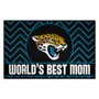Fan Mats Jacksonville Jaguars Starter Accent Rug - 19In. X 30In. World's Best Mom Starter Mat