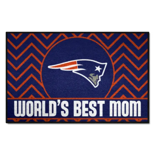 Fan Mats New England Patriots Starter Accent Rug - 19In. X 30In. World's Best Mom Starter Mat