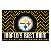 Fan Mats Pittsburgh Steelers Starter Accent Rug - 19In. X 30In. World's Best Mom Starter Mat