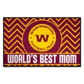 Fan Mats Washington Commanders Starter Accent Rug - 19In. X 30In. World's Best Mom Starter Mat