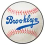 Fan Mats Brooklyn Dodgers Baseball Rug - 27In. Diameter