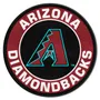 Fan Mats Arizona Diamondbacks Roundel Rug - 27In. Diameter