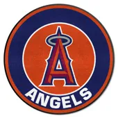 Fan Mats Los Angeles Angels Roundel Rug - 27In. Diameter