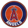 Fan Mats Los Angeles Angels Roundel Rug - 27In. Diameter