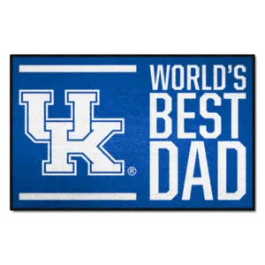 Fan Mats Kentucky Wildcats Starter Accent Rug - 19In. X 30In. World's Best Dad Starter Mat