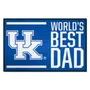 Fan Mats Kentucky Wildcats Starter Accent Rug - 19In. X 30In. World's Best Dad Starter Mat
