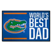 Fan Mats Florida Gators Starter Accent Rug - 19In. X 30In. World's Best Dad Starter Mat