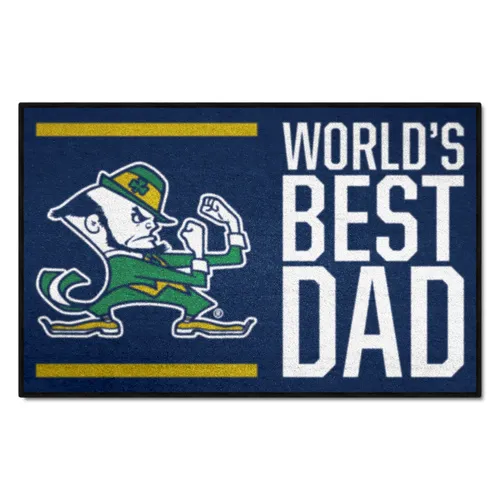 Fan Mats Notre Dame Fighting Irish Starter Accent Rug - 19In. X 30In.
