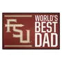 Fan Mats Florida State Seminoles Starter Accent Rug - 19In. X 30In. World's Best Dad Starter Mat