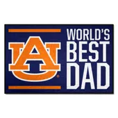 Fan Mats Auburn Tigers Starter Accent Rug - 19In. X 30In. World's Best Dad Starter Mat