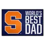 Fan Mats Syracuse Orange Starter Accent Rug - 19In. X 30In. World's Best Dad Starter Mat