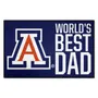 Fan Mats Arizona Wildcats Starter Accent Rug - 19In. X 30In. World's Best Dad Starter Mat