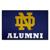 Fan Mats Notre Dame Fighting Irish Starter Accent Rug - 19In. X 30In. Alumni Starter Mat