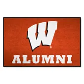 Fan Mats Wisconsin Badgers Starter Accent Rug - 19In. X 30In. Alumni Starter Mat