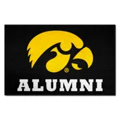 Fan Mats Iowa Hawkeyes Starter Accent Rug - 19In. X 30In. Alumni Starter Mat