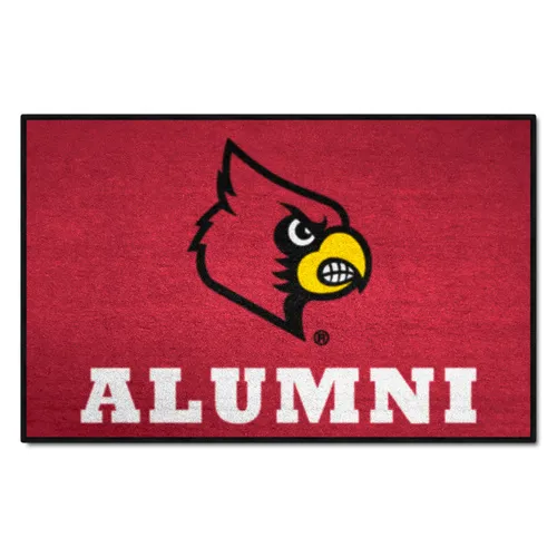 Fan Mats Louisville Cardinals Starter Accent Rug - 19In. X 30In. Alumni Starter Mat