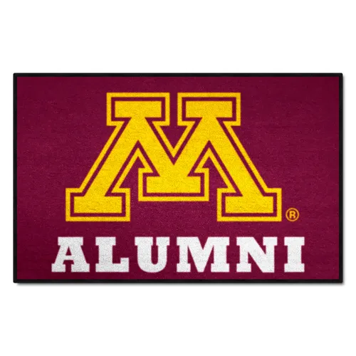 Fan Mats Minnesota Golden Gophers Starter Accent Rug - 19In. X 30In. Alumni Starter Mat