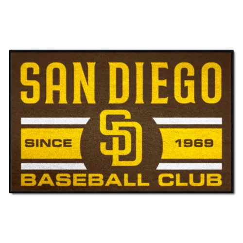 Fan Mats San Diego Padres Starter Accent Rug - 19In. X 30In. Uniform Design