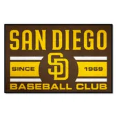 Fan Mats San Diego Padres Starter Accent Rug - 19In. X 30In. Uniform Design