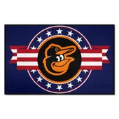 Fan Mats Baltimore Orioles Starter Accent Rug - 19In. X 30In. Patriotic Starter Mat