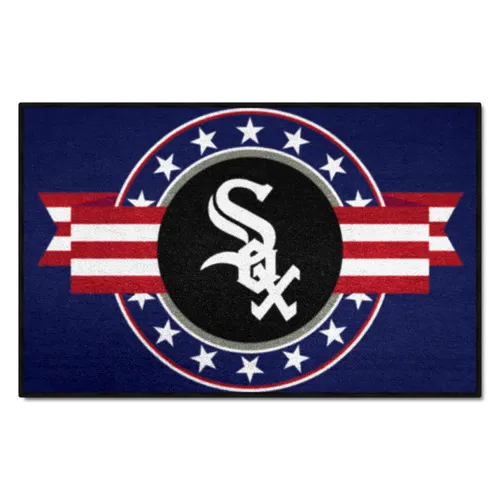 Fan Mats Chicago White Sox Starter Accent Rug - 19In. X 30In. Patriotic Starter Mat