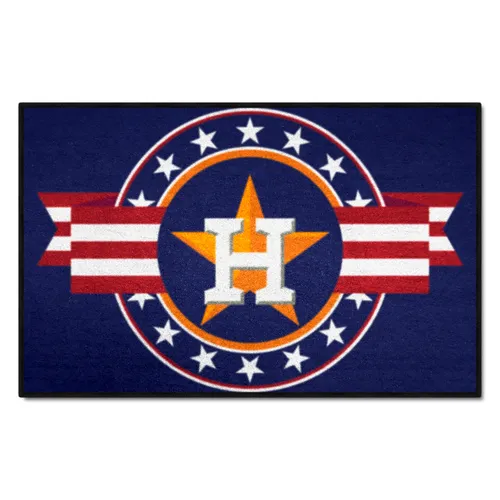 Fan Mats Houston Astros Starter Accent Rug - 19In. X 30In. Patriotic Starter Mat