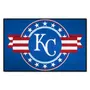 Fan Mats Kansas City Royals Starter Accent Rug - 19In. X 30In. Patriotic Starter Mat