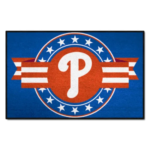 Fan Mats Philadelphia Phillies Starter Accent Rug - 19In. X 30In. Patriotic Starter Mat