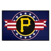 Fan Mats Pittsburgh Pirates Starter Accent Rug - 19In. X 30In. Patriotic Starter Mat