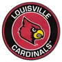Fan Mats Louisville Cardinals Roundel Rug - 27In. Diameter