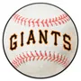 Fan Mats New York Giants Baseball Rug - 27In. Diameter