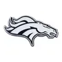 Fan Mats Denver Broncos 3D Chromed Metal Emblem