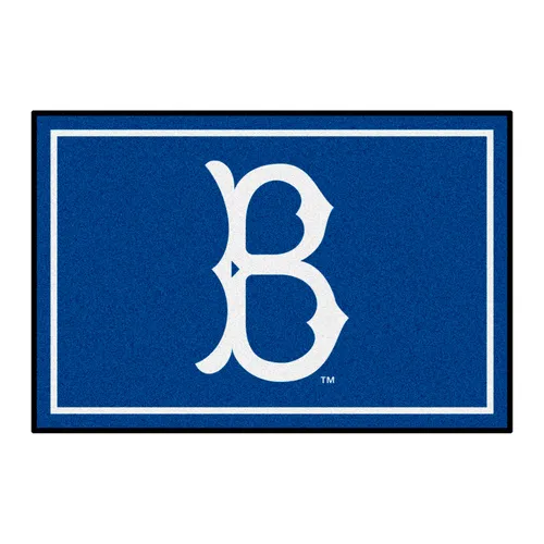 Fan Mats Brooklyn Dodgers 4Ft. X 6Ft. Plush Area Rug