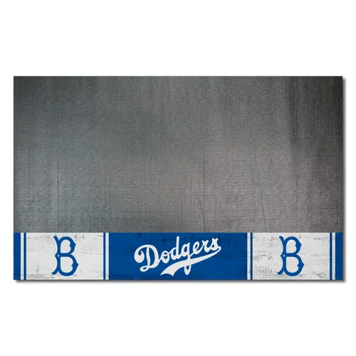 Fan Mats Brooklyn Dodgers Vinyl Grill Mat - 26In. X 42In.