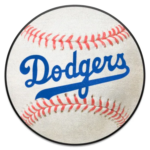 Fan Mats Brooklyn Dodgers Baseball Rug - 27In. Diameter