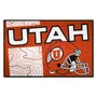 Fan Mats Utah Utes Starter Accent Rug - 19In. X 30In. Uniform Design