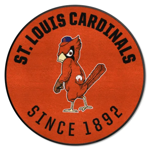 Fan Mats St. Louis Cardinals Roundel Rug - 27In. Diameter