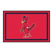 Fan Mats St. Louis Cardinals 4Ft. X 6Ft. Plush Area Rug