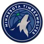 Fan Mats Minnesota Timberwolves Roundel Rug - 27In. Diameter