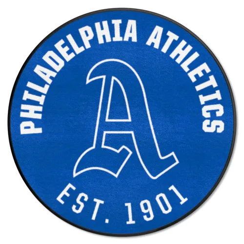 Fan Mats Philadelphia Athletics Roundel Rug - 27In. Diameter