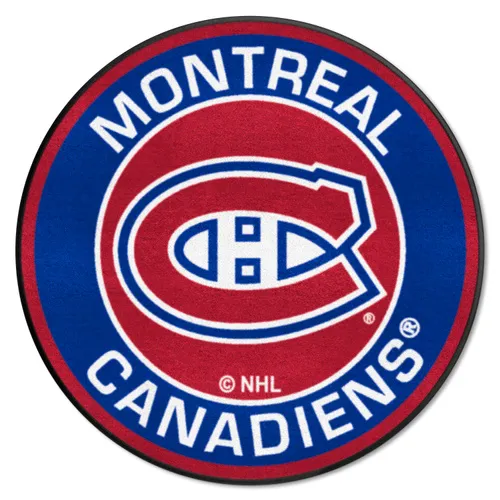 Fan Mats Montreal Canadiens Roundel Rug - 27In. Diameter