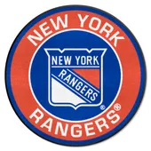 Fan Mats New York Rangers Roundel Rug - 27In. Diameter