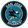 Fan Mats San Jose Sharks Roundel Rug - 27In. Diameter