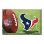 Fan Mats Houston Texans Rubber Scraper Door Mat